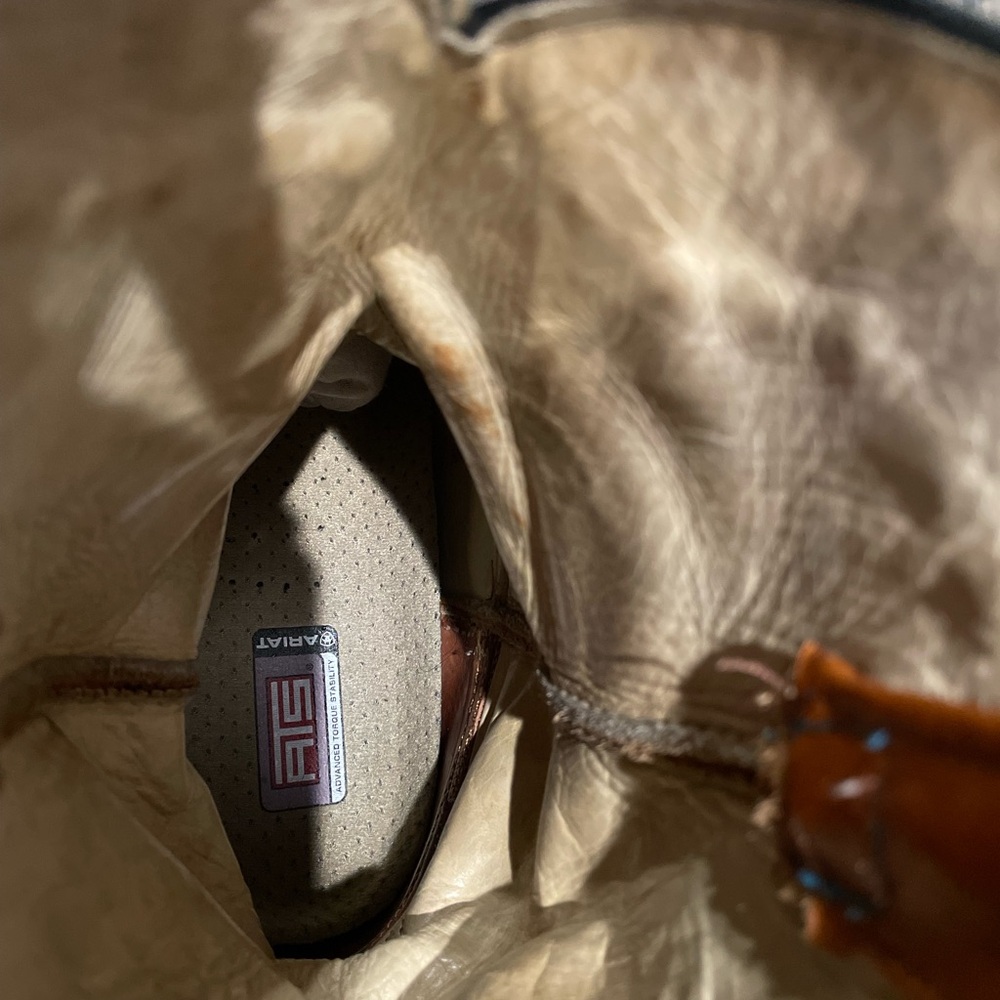 Vintage La Grange Ostrich Boots 10 1/2 - Picture 12 of 15